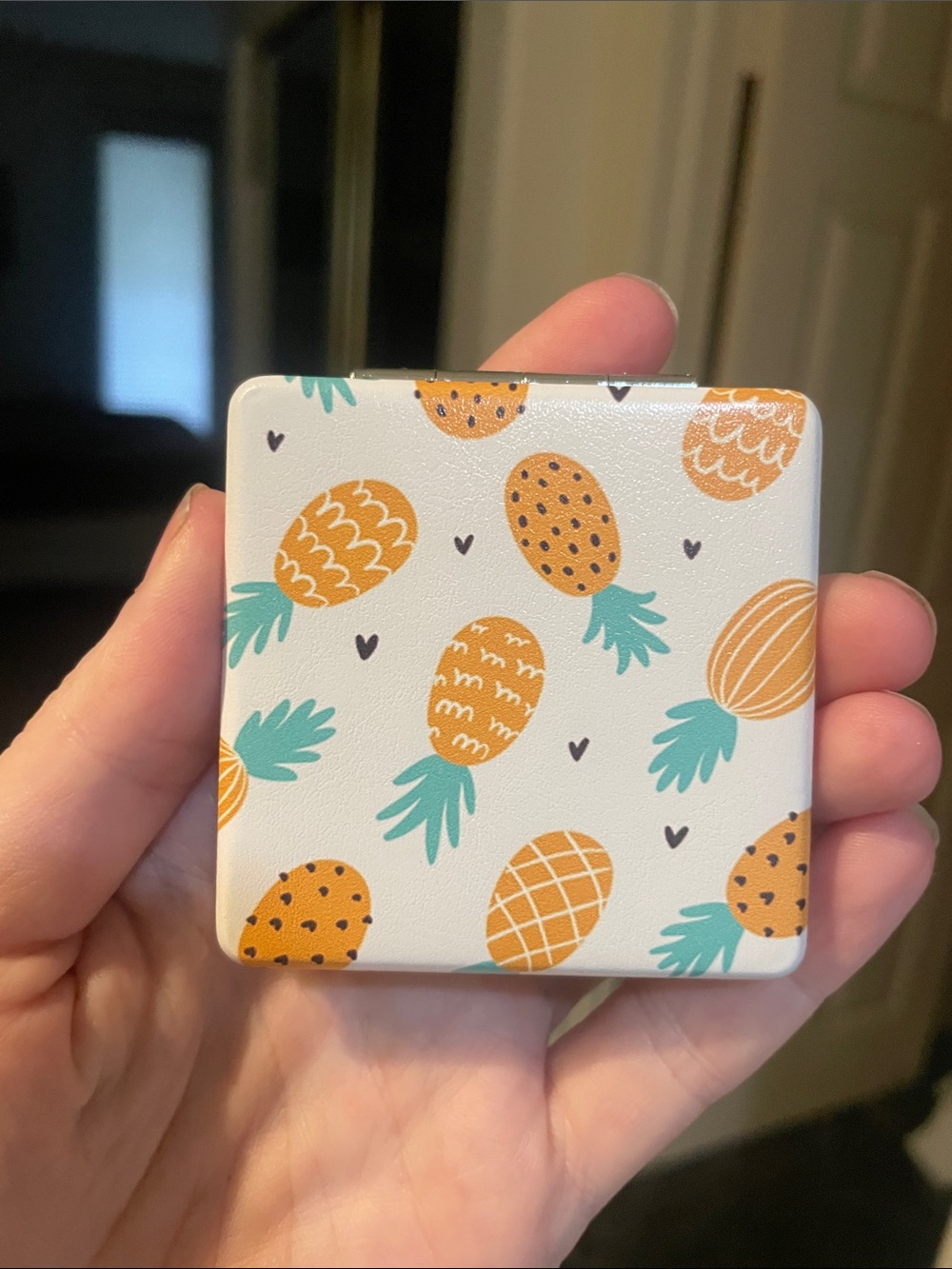 Pineapple Compact Mirror